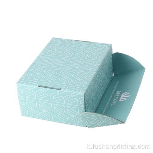Kartono odos priežiūros kosmetikos dėžutė
